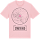 Pink Cotton t-shirt med Stretered t-shirt