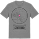 Mid Heather Gray t-shirt med Stretered t-shirt