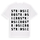 Stridsberg ordlek t-shirt