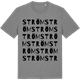 Mid Heather Gray t-shirt med Ström ordlek t-shirt