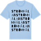 Blue Soul t-shirt med Strömhålan ordlek t-shirt