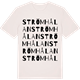 Vintage White t-shirt med Strömhålan ordlek t-shirt