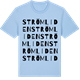 Blue Soul t-shirt med Strömliden ordlek t-shirt