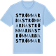 Blue Soul t-shirt med Strömmarna ordlek t-shirt