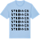 Blue Soul t-shirt med Strömmen ordlek t-shirt