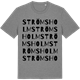 Mid Heather Gray t-shirt med Strömsholm ordlek t-shirt