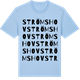 Blue Soul t-shirt med Strömshov ordlek t-shirt