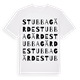 Stubbagärde ordlek t-shirt