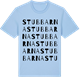 Blue Soul t-shirt med Stubbarna ordlek t-shirt