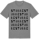Mid Heather Gray t-shirt med Stubbe ordlek t-shirt