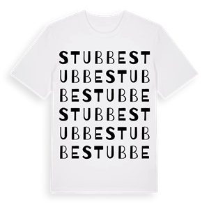 Stubbe ordlek t-shirt – ekologisk bomull t-shirt från Pinshirt