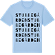 Blue Soul t-shirt med Stubbegården ordlek t-shirt