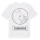 White t-shirt med Stubbehagen t-shirt