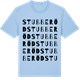 Blue Soul t-shirt med Stubberöd ordlek t-shirt