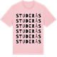 Pink Cotton t-shirt med Studerås ordlek t-shirt