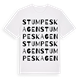 Stumpeskagen ordlek t-shirt