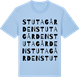 Blue Soul t-shirt med Stutagården ordlek t-shirt