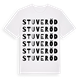 Stuveröd ordlek t-shirt