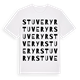 Stuveryr ordlek t-shirt