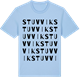 Blue Soul t-shirt med Stuvvik ordlek t-shirt