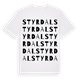 Styrdal ordlek t-shirt