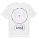 White t-shirt med Styrsö t-shirt