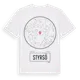 White t-shirt med Styrsö t-shirt
