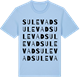 Blue Soul t-shirt med Sulevad ordlek t-shirt