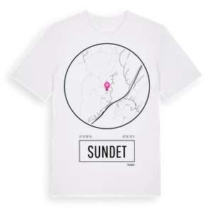 Sundet t-shirt – ekologisk bomull t-shirt från Pinshirt