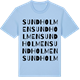 Blue Soul t-shirt med Sundholmen ordlek t-shirt