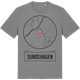Mid Heather Gray t-shirt med Sundshagen t-shirt