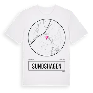 Sundshagen t-shirt – ekologisk bomull t-shirt från Pinshirt