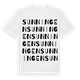 Sunningen ordlek t-shirt