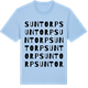 Blue Soul t-shirt med Suntorp ordlek t-shirt