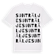 Sunträlje ordlek t-shirt