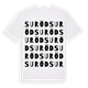 Suröd ordlek t-shirt