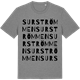 Mid Heather Gray t-shirt med Surströmmen ordlek t-shirt