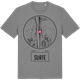 Mid Heather Gray t-shirt med Surte t-shirt