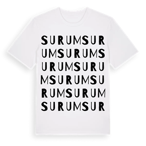 Surum ordlek t-shirt – ekologisk bomull t-shirt från Pinshirt