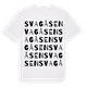 Svagåsen ordlek t-shirt