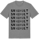 Mid Heather Gray t-shirt med Svalhult ordlek t-shirt