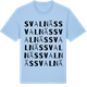 Blue Soul t-shirt med Svalnäs ordlek t-shirt