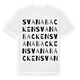 Svanabacken ordlek t-shirt