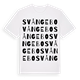 Svångebo ordlek t-shirt