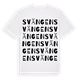 Svängen ordlek t-shirt