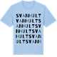 Blue Soul t-shirt med Svanhult ordlek t-shirt