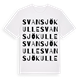 Svansjökulle ordlek t-shirt