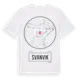 White t-shirt med Svanvik t-shirt