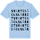 Blue Soul t-shirt med Svartebäckskärret ordlek t-shirt