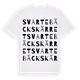 Svartebäckskärret ordlek t-shirt
